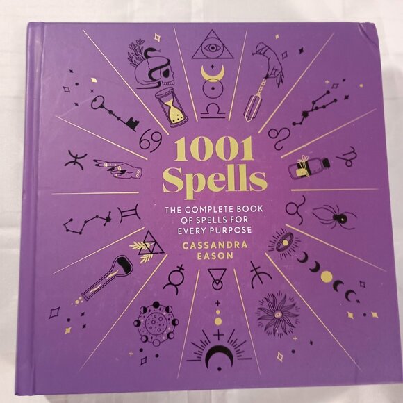 1001 Spells The Complete Book of Spells Cassandra Eason NEW Hardcover Magic - Picture 1 of 5
